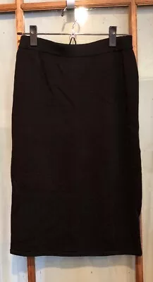 • My Favorite Things Colleen Lopez Women's Black Knit Skirt Size Small EUC • $8