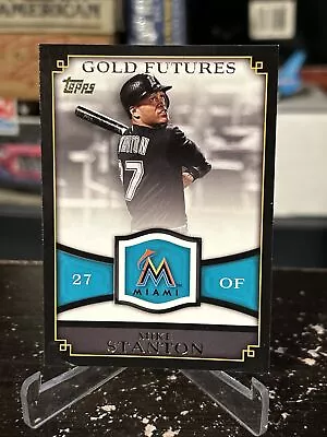 2012 Topps Gold Futures Mike Giancarlo Stanton #GF-14 Marlins • $0.99