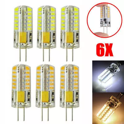 6X 20W G4 LED Light Bulb Corn Light Bi Pin Base Lamp 3W Equivalent 20W AC/DC 12V • $6.99