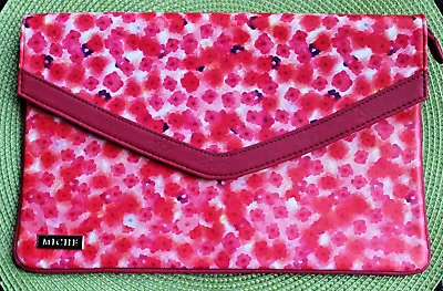 NWT MICHE Clutch Handbag ROSA Interior Zipper Springy Charming Floral Purse  • $14.95