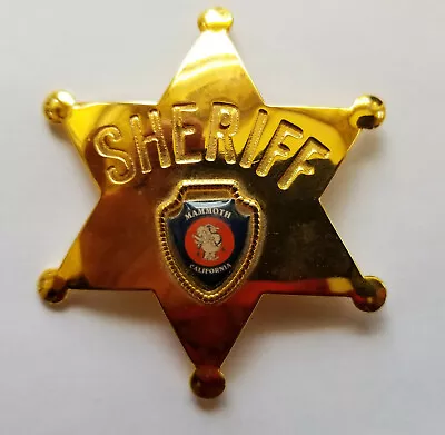 Mammoth Mountain California Sheriff Badge • $25