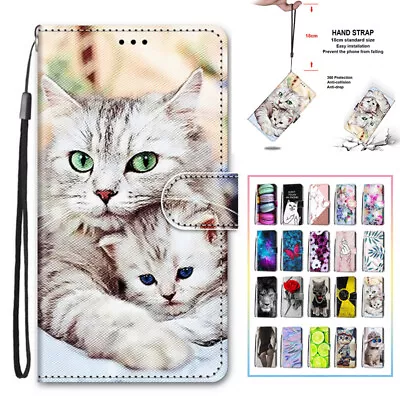 £5.99 • Buy Leather Case For IPhone 14 13 12 Pro Max SE XR 7 8 Xs Magnetic Flip Wallet Cover