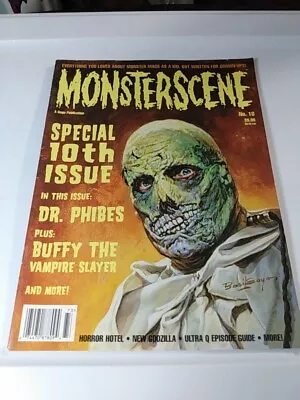 MONSTERSCENE Movie Magazine #10 Dr Phibes Buffy The Vampire Slayer 1997 Monster  • $9.99