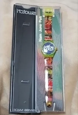 Swatch ART SPECIAL Zapping 1996 Nam June Paik Japan  Limited 3000 Watch  • $249