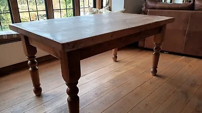 Farmhouse Dining Table Very Solid Reclaimed Pine • £99