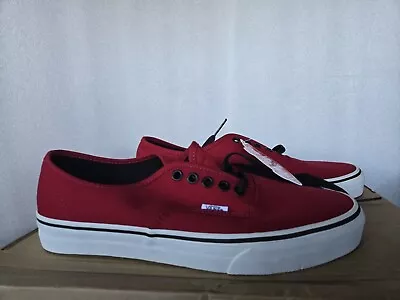 Size 9.5 - VANS Authentic Chili Pepper • $49.99