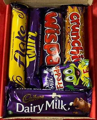 Cadbury Chocolate Sweet Christmas Gifts Box Hamper Dairy Milk Personalised Treat • £6.95