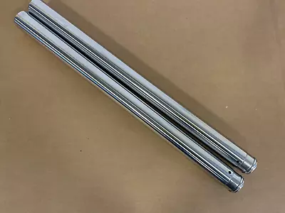 BIG DOG MOTORCYCLES +10 FORK TUBE SET BDM 2003-2007 CHOPPER Models HARD CHROME • $249.99