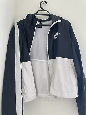 Nike Black & White Winderbreaker Jacket Size M • $10