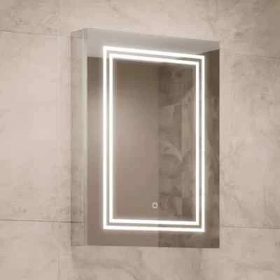 £179.99 • Buy Virginia Touch LED Mirror Mirror Cabinet Shaver Socket Demister 500 700 Mm 203