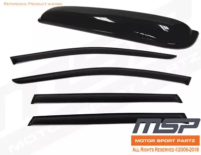 Rain Guard Visors Deflector Out Channel & Sunroof 5pcs 2004-08 Mitsubishi Galant • $48.98