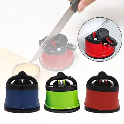 Knife Sharpener With Suction Pad Sharp Diamond For Knives Blades Sharping TooYA • $8.98