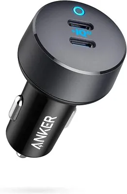 Anker 40W 2Port USB-C Fast Car Charger PowerIQ 3.0 Adapter For IPhone/Samsung • £7.99