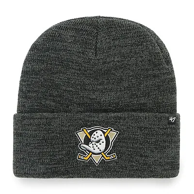 NHL Anaheim Mighty Ducks Woolly Hat Tabernacle Beanie Cuffed 195000750427 • $40.94