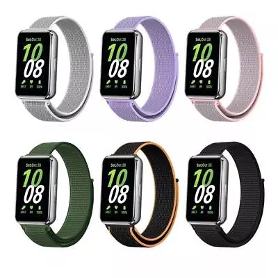 Replacement Strap Fr Samsung Galaxy Fit3 SM-R390 Nylon Loop Watch Band Wristband • $4.83