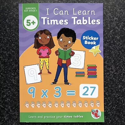 I Can Learn Times Tables 5+ Key Stage 1 Book • £4.99