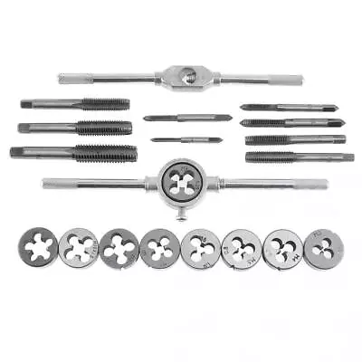 20x Tap And Die Set Metric M3 M4 M5 M6 M7 M8 M10 M12 Thread Kit Hand Screw Taps • $21.99