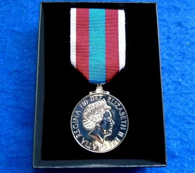 Queens Platinum Jubilee 2022 Full Size Medal & Ribbon + Presentation Box Repro • £22