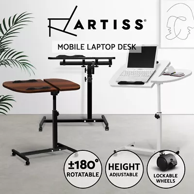 Artiss Laptop Desk Portable Mobile Computer Table Stand Adjustable Bed Study • $53.95