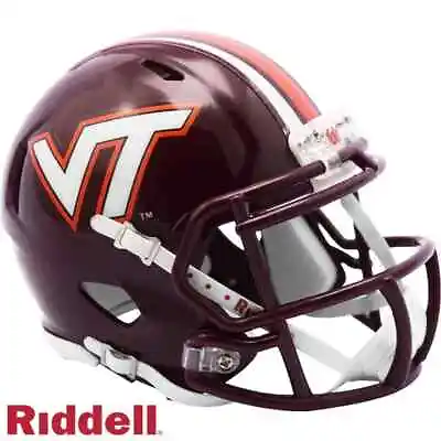 Riddell Mini Speed Virginia Tech Hokies Mini Helmet • $31.77