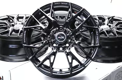 15  Wheels Rims Black 4x100 4x114.3 Honda Civic Accord Mazda Miata Mini Cooper • $609