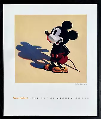 Wayne Thiebaud - The Art Of Mickey Mouse 2002   Signed  (JPr02) • $400