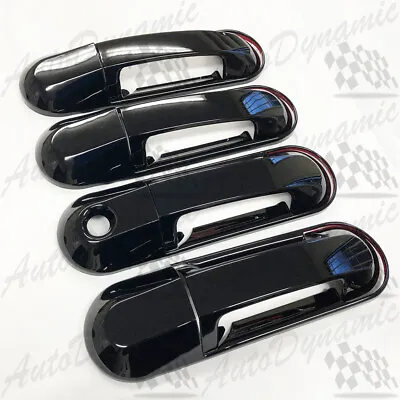 $24.99 • Buy Shiny Black Door Handle Covers For Ford Explorer+Sport Trac+Aviator+Mountaineer