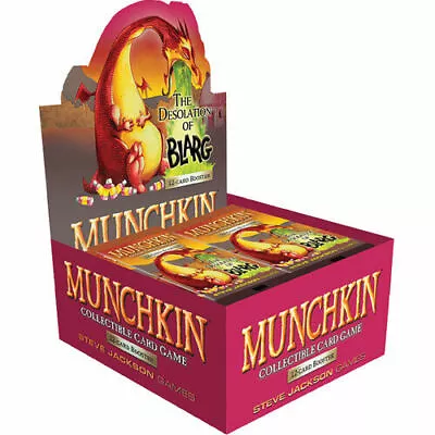 Munchkin CCG: Desolation Of Blarg 12-Card Booster Display • $14.97