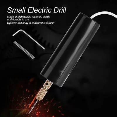 Portable Mini Electric Hand Drill Tool Set USB Power For 0.7-1.3mm Collet Range • $11.43