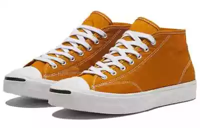 £20 • Buy Converse Unisex Jack Purcell Mid Trainers / Saffron Orange / RRP £70
