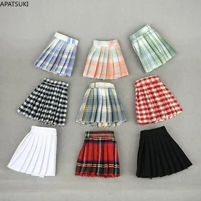 1/6 Dolls Accessories Clothes For 11.5  Doll Outfits Pleated Skirt Student Skirt • $3.92