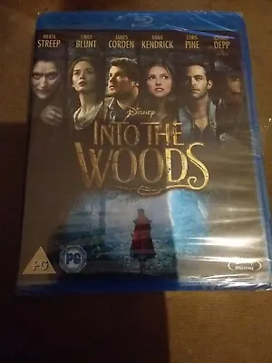 Disney  Into The Woods  ( Blu Ray ).  ( Brand New / Sealed ). • £4.85