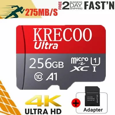 256GB Micro SD Card High Speed 4K TF Card Class10 Smartphones Memory Mirco Card • $19.98