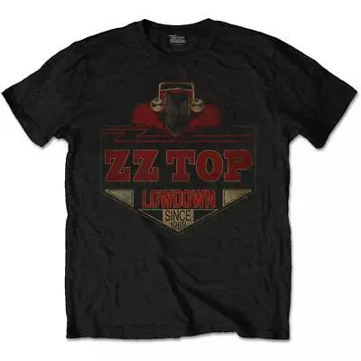 ZZ TOP  - Unisex T- Shirt - Lowdown  -  Black  Cotton  • £16.99