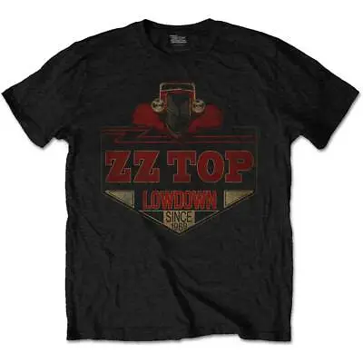 ZZ TOP - Unisex T- Shirt - Lowdown - Black Cotton • $36.08