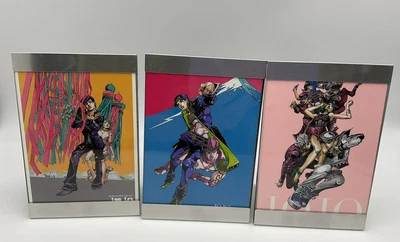 $70 • Buy JoJo's Bizarre Adventure JOJO Hirohiko Araki Framed Mini Poster Postcards Josuke