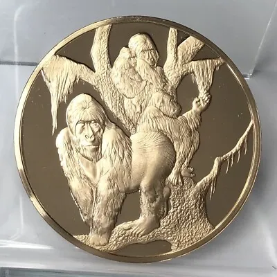 East African Wild Life Society Gorillas Bronze Medal # • $10