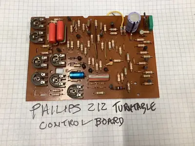 Philips 212 Electronic Vintage Turntable OEM Circuit Board Record Player • $35