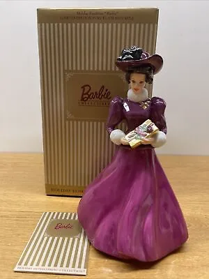 Hallmark Traditions Barbie Limited Edition Porcelain Figurine 1997 Holiday NIB • $14