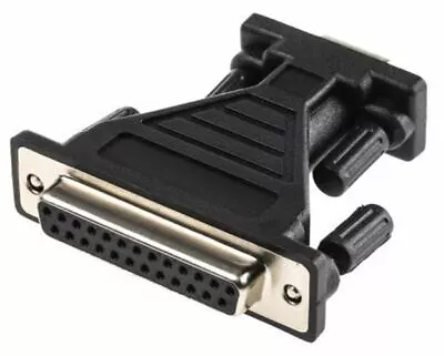 RS PRO D-sub 9-Pin (Serial) Female To D-sub 25-Pin Female Network Adapter • £5.43