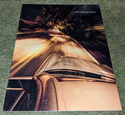 1996 Mercedes-Benz E320 C220 S320 SL500 Car Dealer Sales Press Kit Brochure • $9.95
