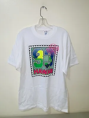 1993 Hawaii Vintage T Shirt XL Single Stitch Lahaina Strong Maui • $15