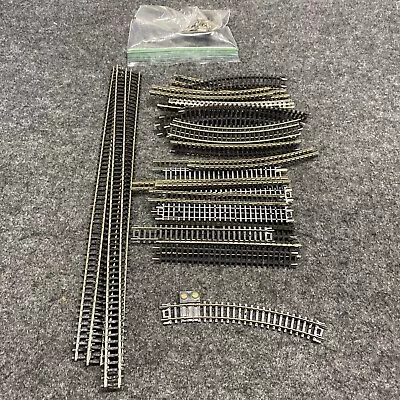 ATLAS N Gauge Track Lot Curves 5 & 12 In Straights Power Curve (N040824-06) • $20