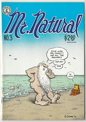 1986 Kitchen Sink - Mr. Natural # 3  7th Print - Great Condition • $5.32