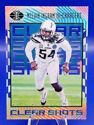 2019 Panini Illusions Clear Shots Melvin Ingram III Green /149  • $1.59