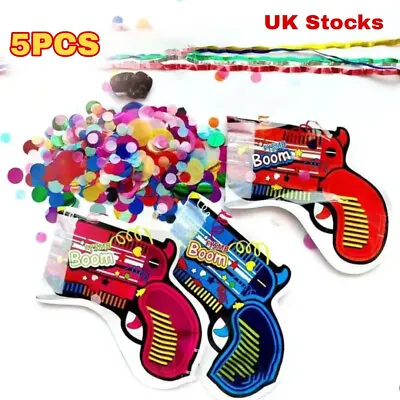 £2.99 • Buy Confetti Popper Cannon Gun Toy Handheld  Wedding Birthday Baby Shower Kids Party