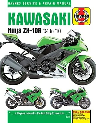 Kawasaki Ninja ZX-10R (04 - 10) Haynes Repair Manual (Paperback) • £34.53