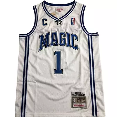 Tracy McGrady Orlando Magic #1 (White) NBA Jersey Brand New W/tags 2XL • $55