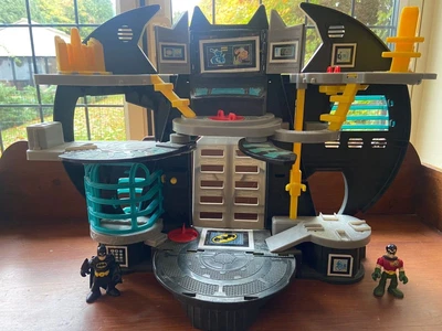 £10 • Buy Imaginext DC Super Friends Batman Bat Cave Playset With Batman And Robin Figures