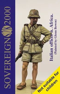 Sovereign 2000 - Italian Officer N. Africa                      1/35th - S2KW082 • £11